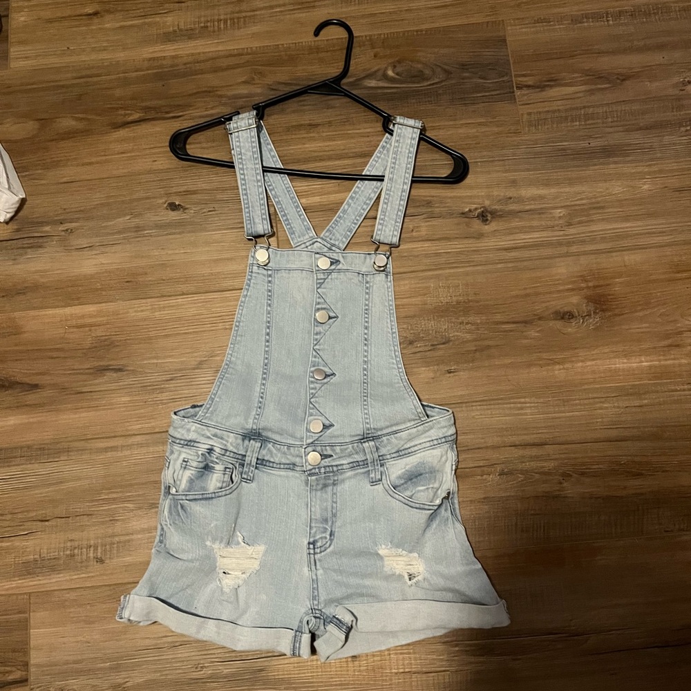 Denim Overalls
